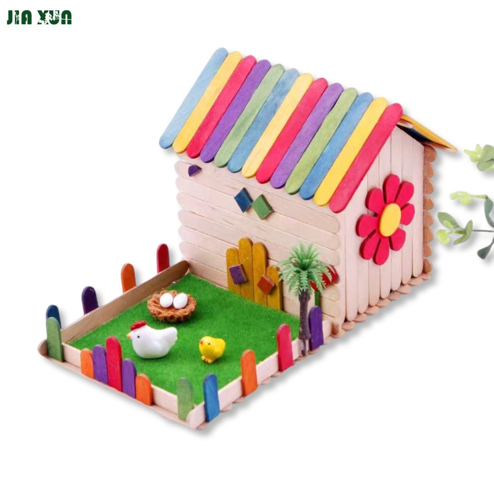 ice cream stick wood DIY